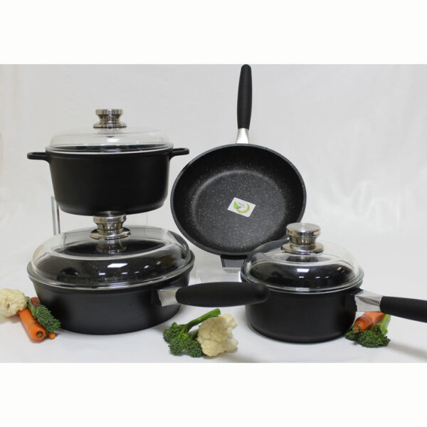 BergHOFF Eurocast Non-stick 7 Piece Cookware Set