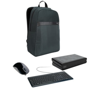 Targus Mouse, Keyboard, Laptop Bag and Docking Station Bundle