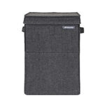 Brabantia Stackable Laundry Box Pepper Black 35L