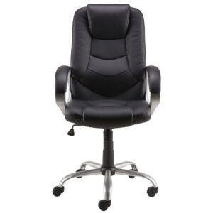 Darcy Bonded Leather Executive Office Chair Black