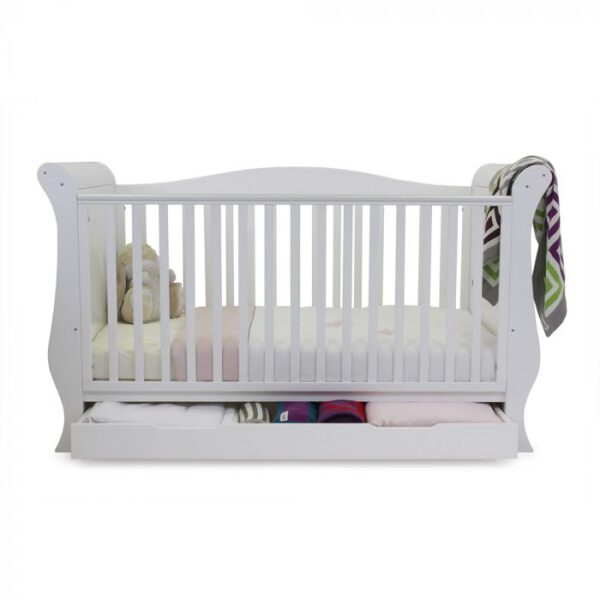 Babystyle Hollie Sleigh Bed - White