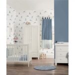 Mamas & Papas Dover 3 Piece Cot Set - White